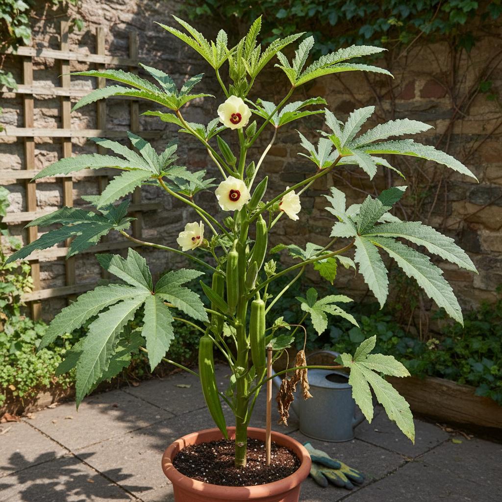 Okra (Abelmoschus esculentus)