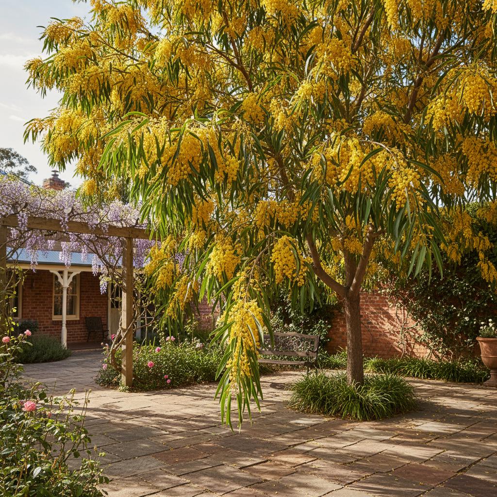 Langblättrige Akazie (Acacia longifolia)