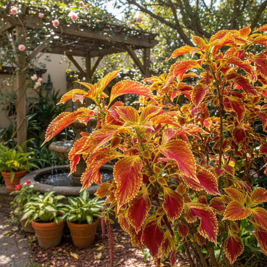 Kupferblatt (Acalypha wilkesiana)
