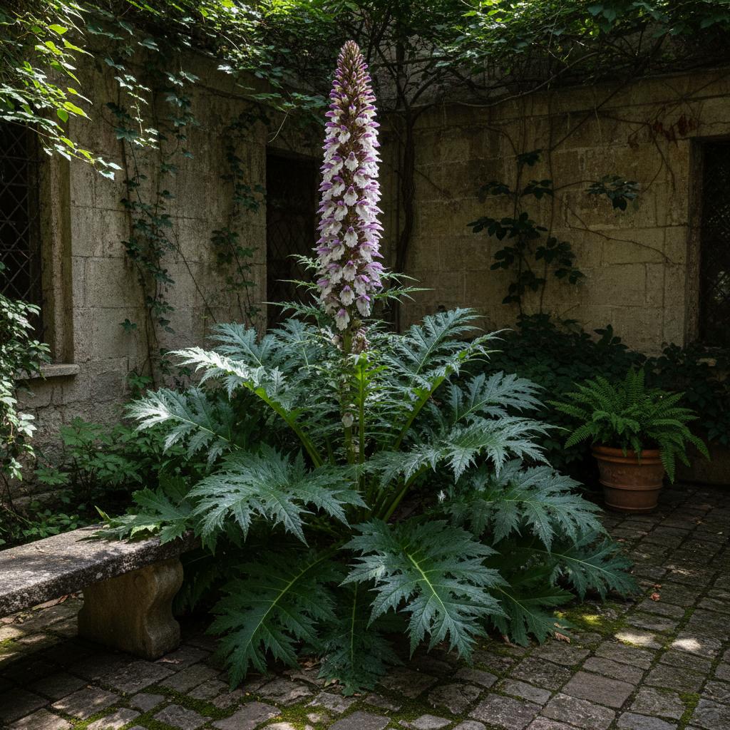 Stacheliger Bärenklau (Acanthus spinosus)