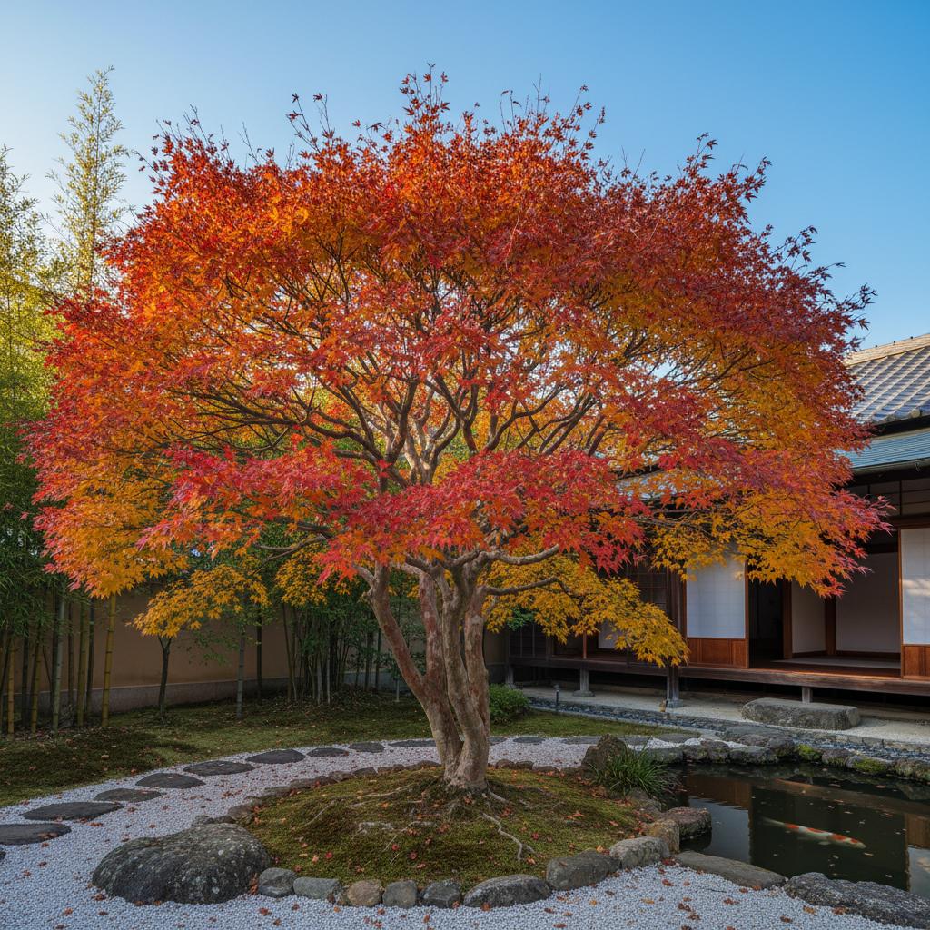 Zweihorn-Ahorn (Acer buergerianum)