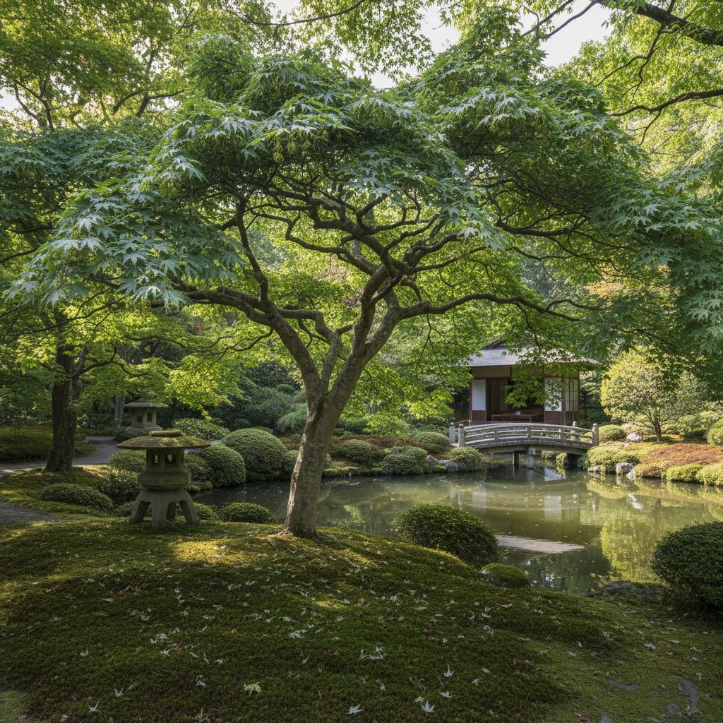 Limettenblättriger Ahorn (Acer distylum)