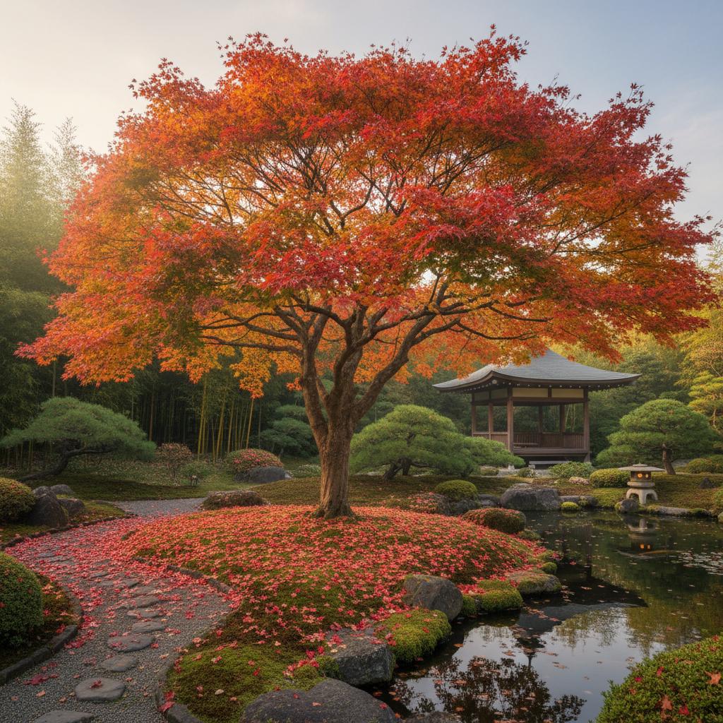 Spitzahorn (Acer truncatum)