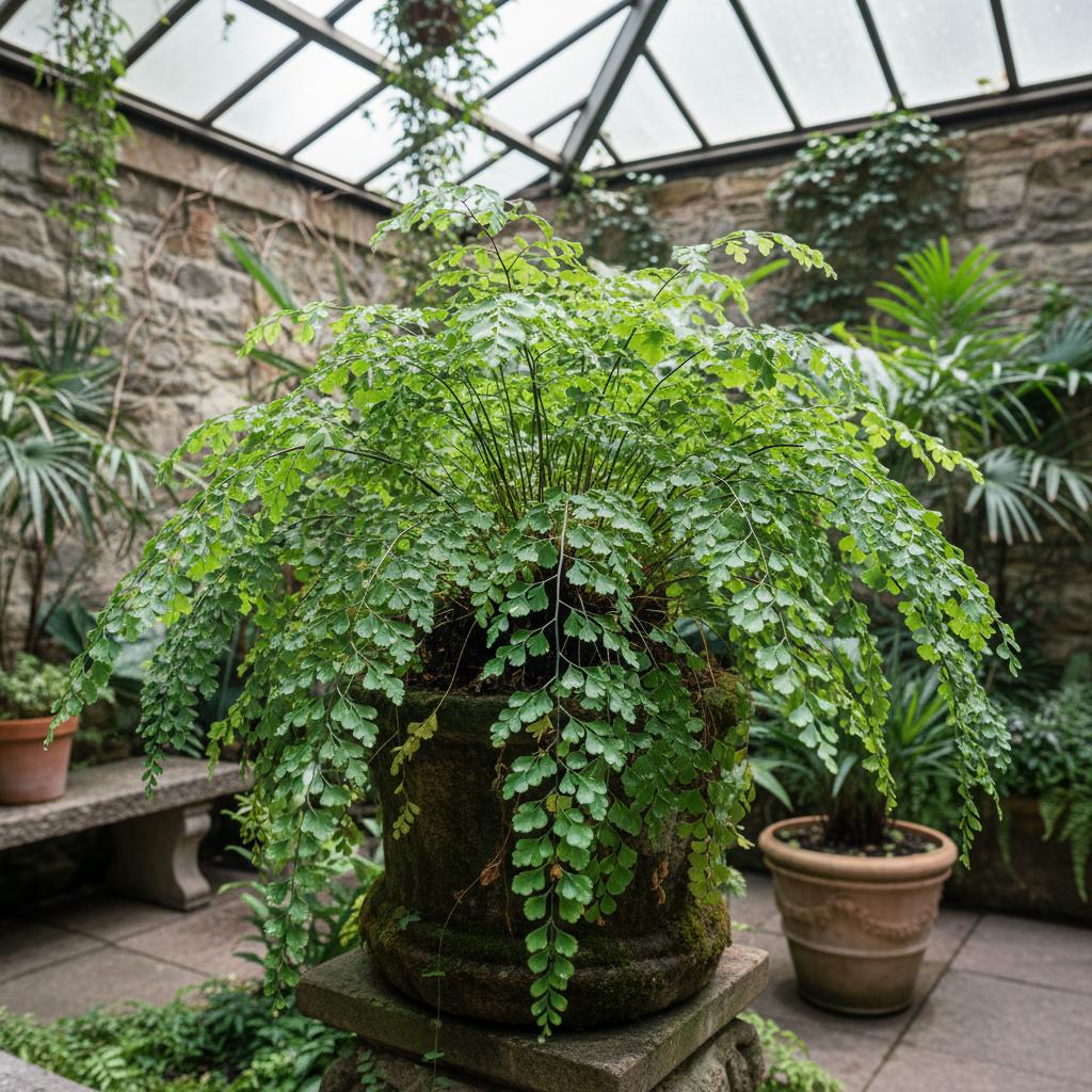 Fächerfarn (Adiantum flagrants)