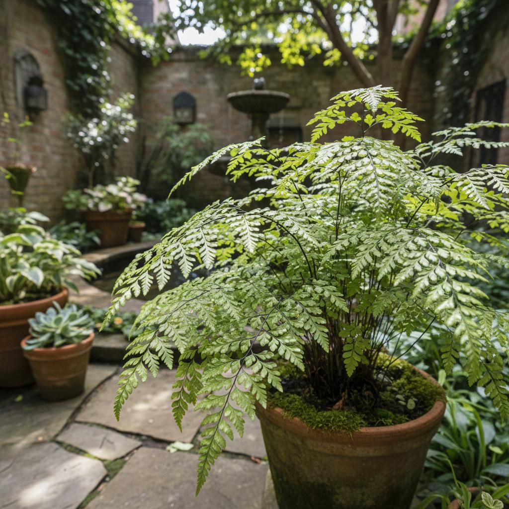 Südliche Frauenhaarfarn (Adiantum aethiopicum)