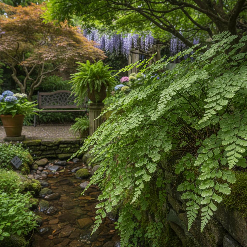 Kalifornien-Frauenhaarfarn (Adiantum jordanii)