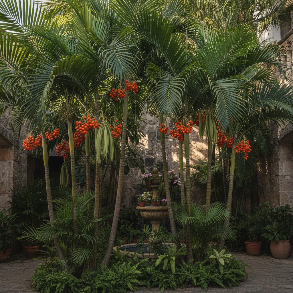 Adonidia-Palme (Adonidia merrillii)