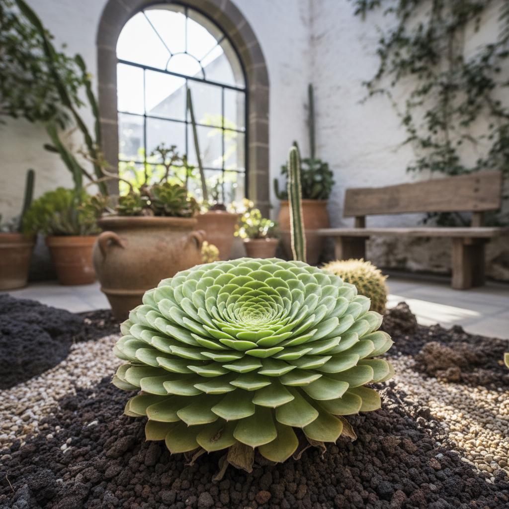 Teller-Aeonium (Aeonium tabuliforme)