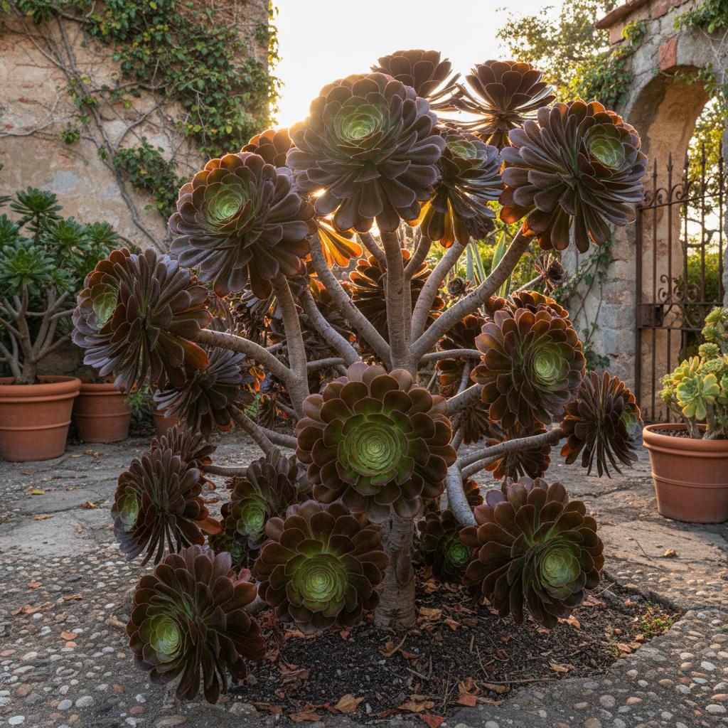 Aeonium-Hybride (Aeonium × hybridum)