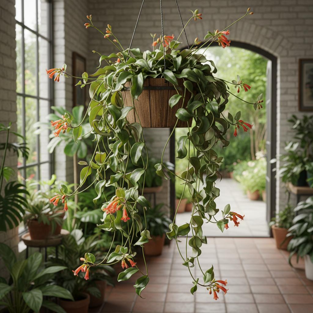 Rasta-Lipblume (Aeschynanthus 'Rasta')