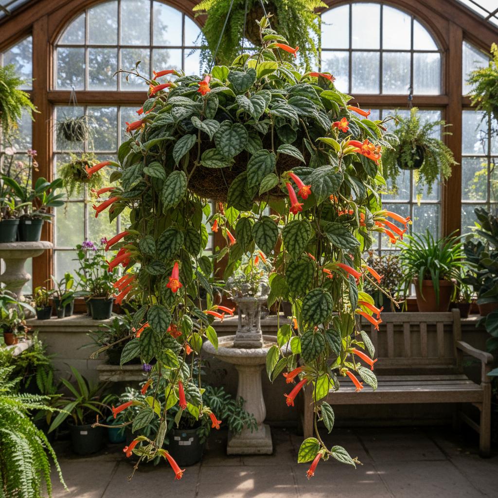 Lipfarn 'Scooby Doo' (Schmetterlingsblume) (Aeschynanthus 'Scooby Doo')
