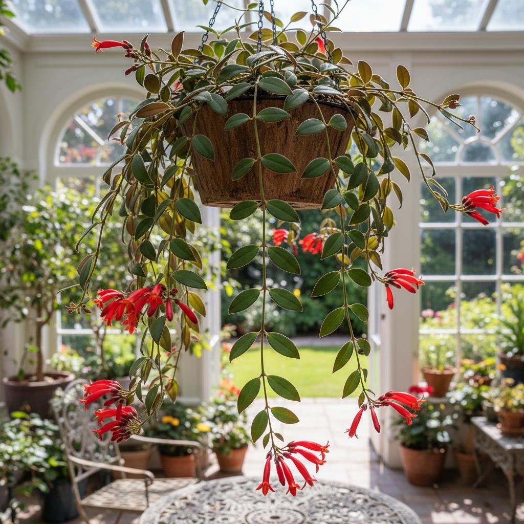 Lippenstiftenpflanze (Aeschynanthus radicans)