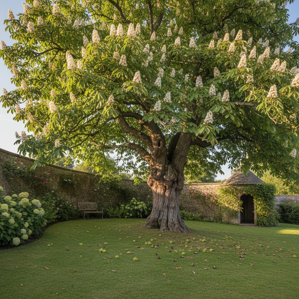 Rosskastanie (Aesculus hippocastanum)