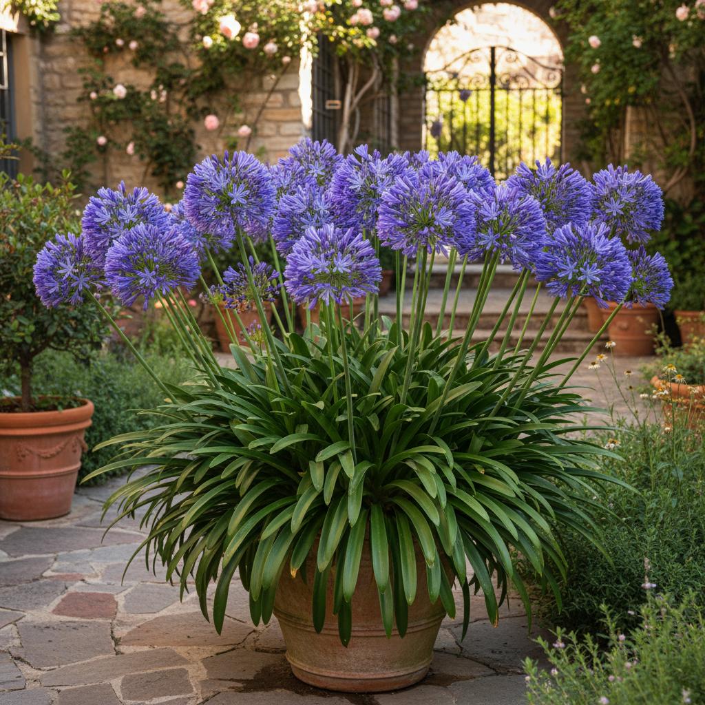 Schmucklilie (Agapanthus praecox)