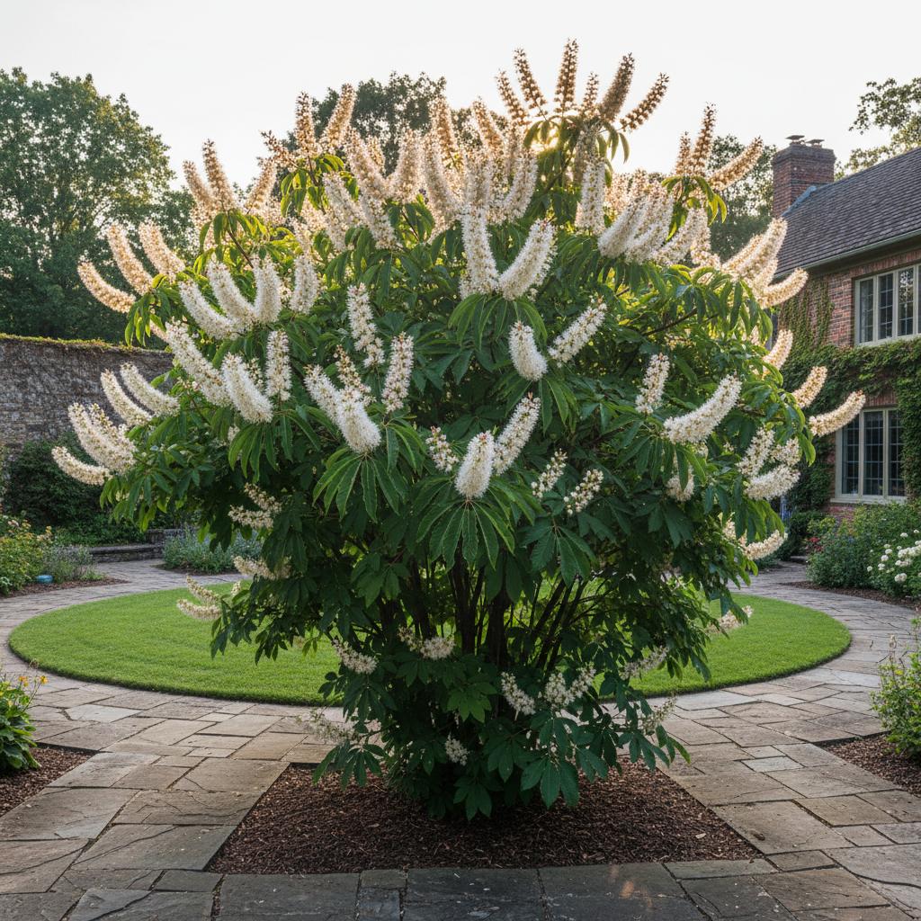 Büschel-Rosskastanie (Aesculus parviflora)