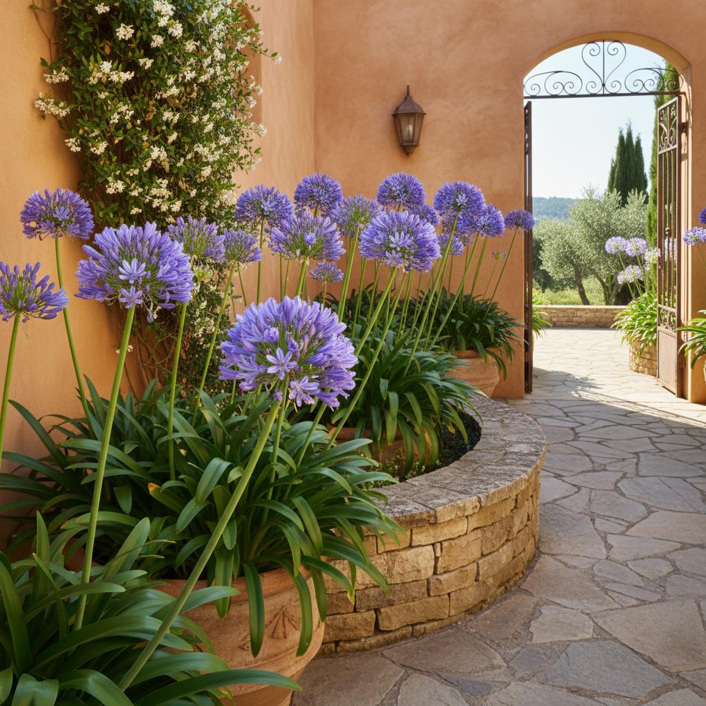Glockenagapanthus (Agapanthus campanulatus)