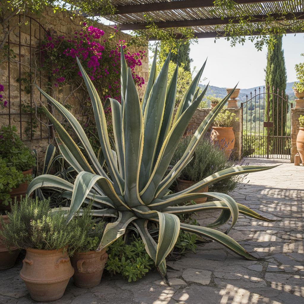 Silber-Schwert-Agave (Agave 'Silver Sword')