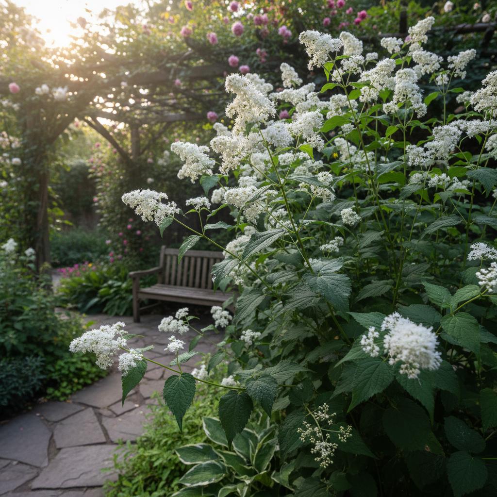 Weiße Schlangenwurz (Ageratina altissima)