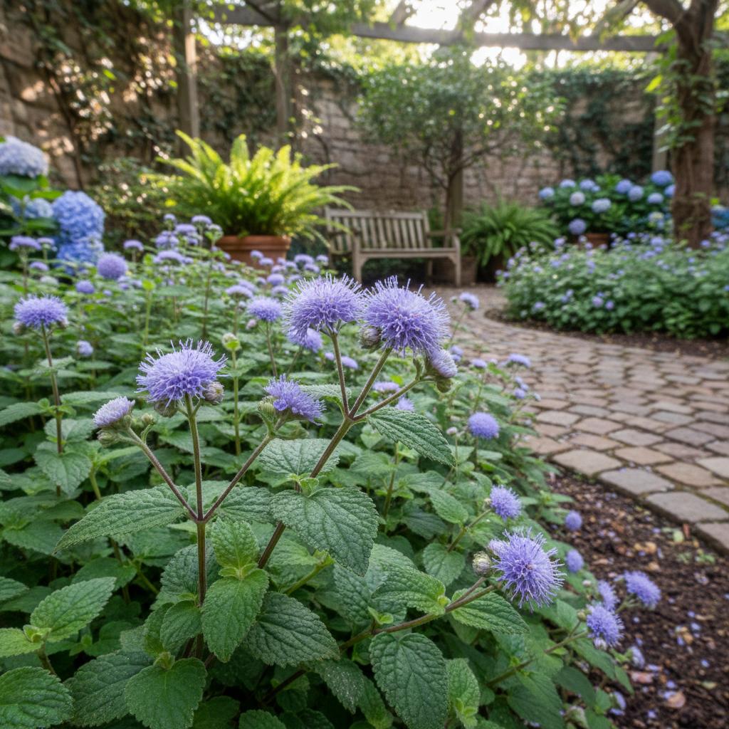 Gemeiner Leberbalsam (Ageratum conyzoides)