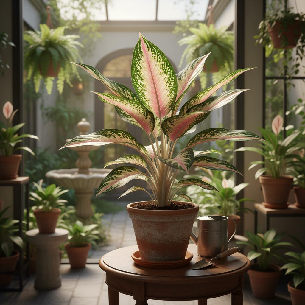 Chinesischer Glücksfarn 'Favonian' (Aglaonema 'Favonian')