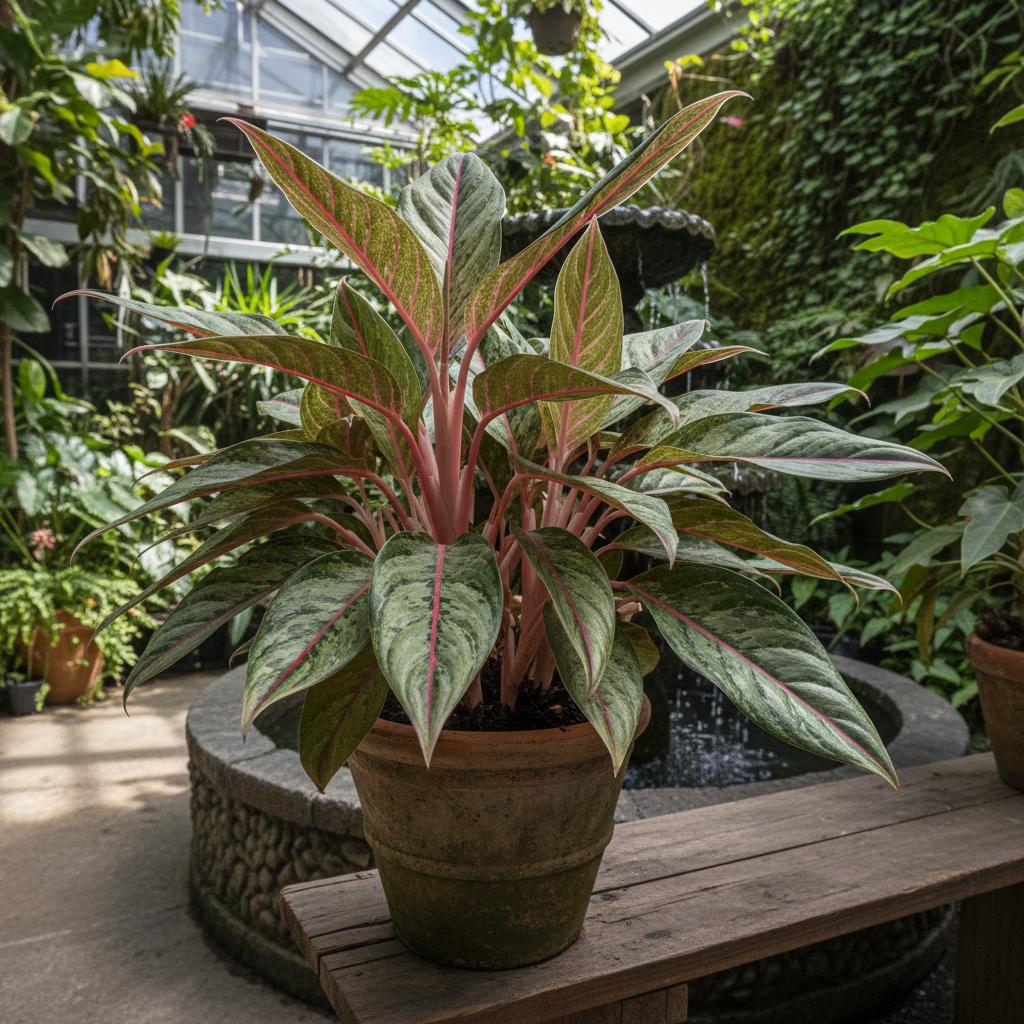 Zimmeraglaonema 'Key Largo' (Aglaonema 'Key Largo')