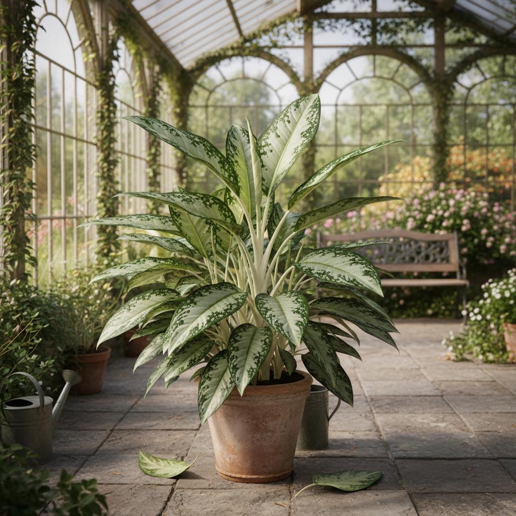 Silberstreifen-Aglaonema (Aglaonema 'Silverado')