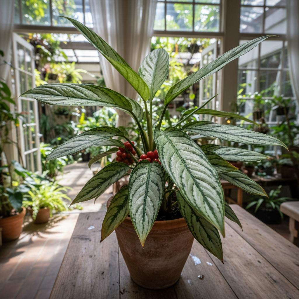Chinesischer Immergrüner (Aglaonema costatum)