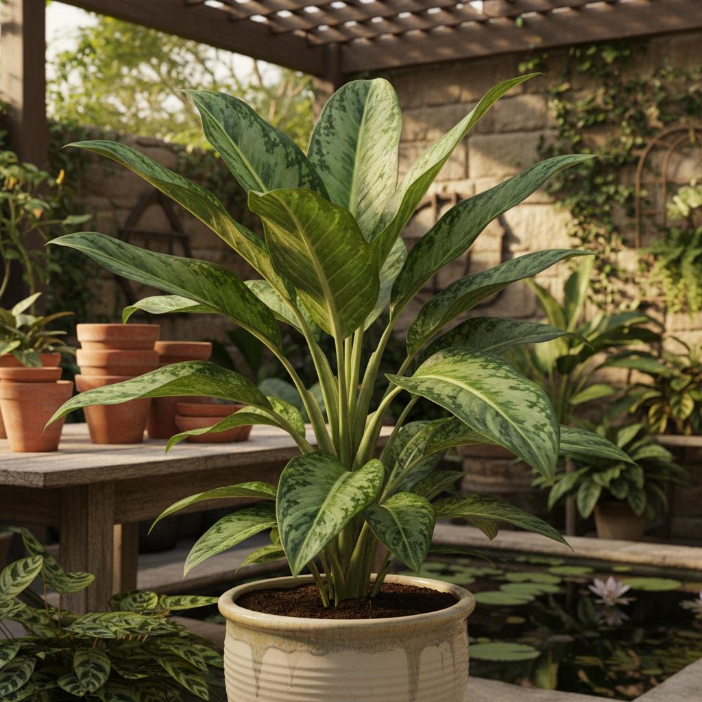Chinesischer Immergrüner (Aglaonema Emerald Bay)