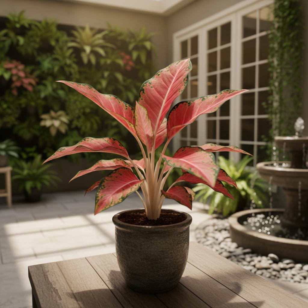 Chinesischer Immergrüner 'Suksom Jaipong' (Aglaonema Suksom Jaipong)