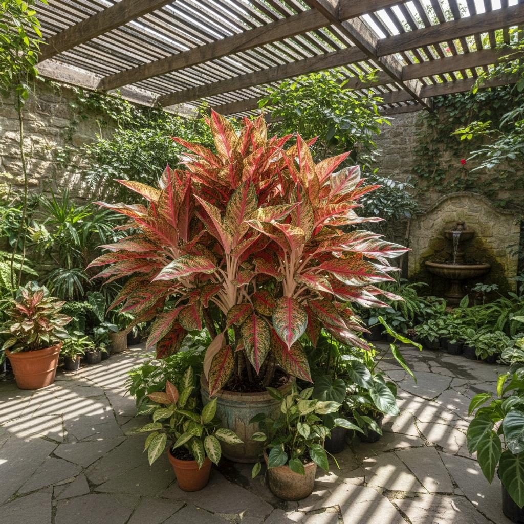 Aglaoneme 'Crete' (Aglaonema commutatum 'Crete')