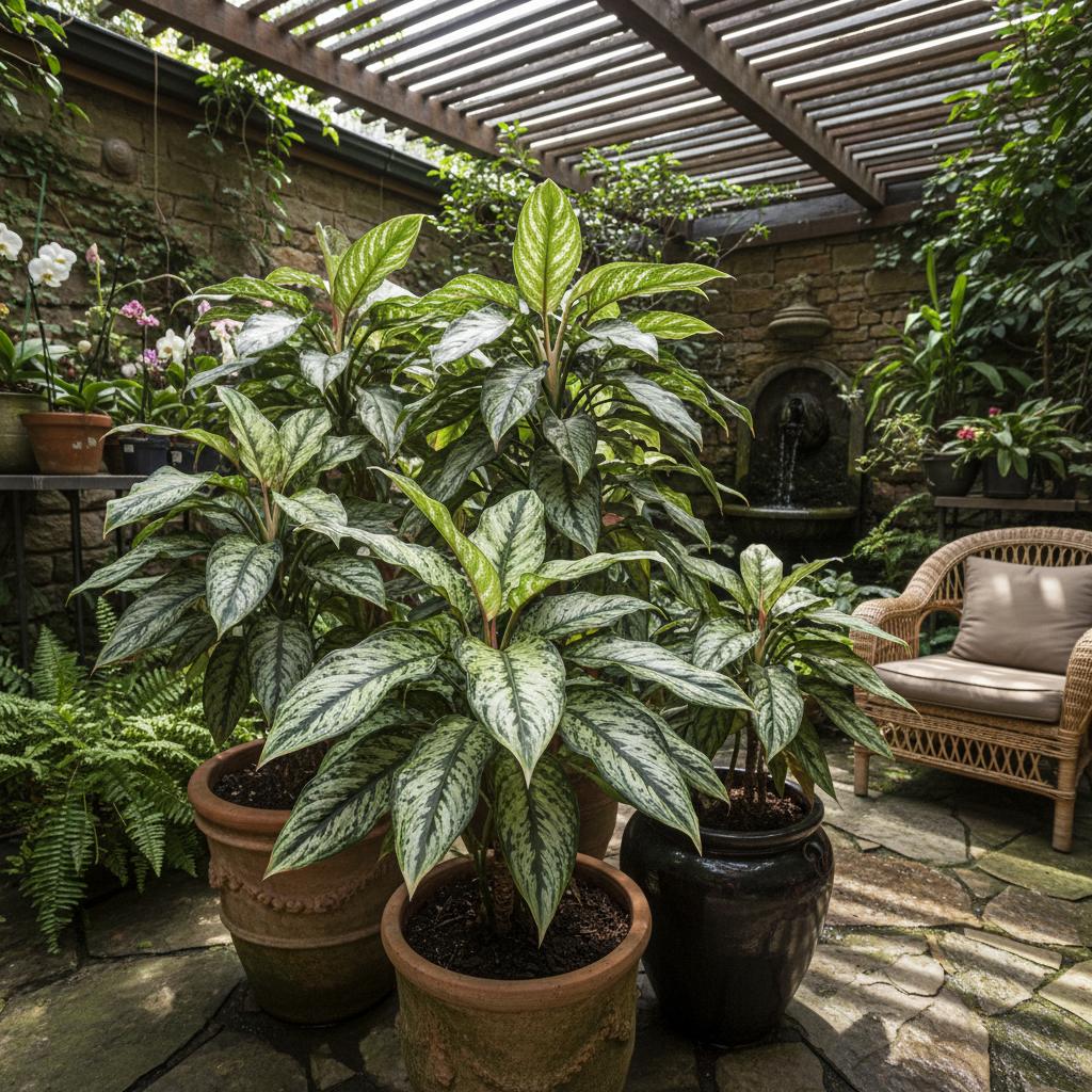 Chinesischer Glücksfeder (Aglaonema commutatum)