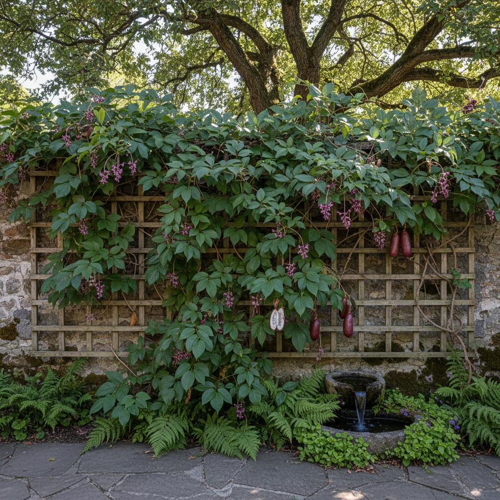 Geißblatt (Akebia quinata)