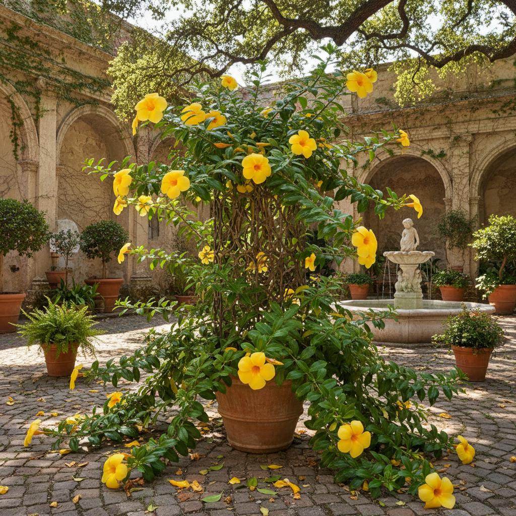 Goldtrumpe (Allamanda cathartica)