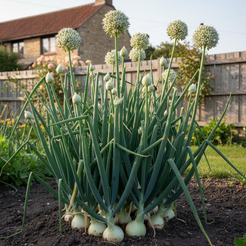 Weiße Zwiebel (Allium cepa 'White Onion')