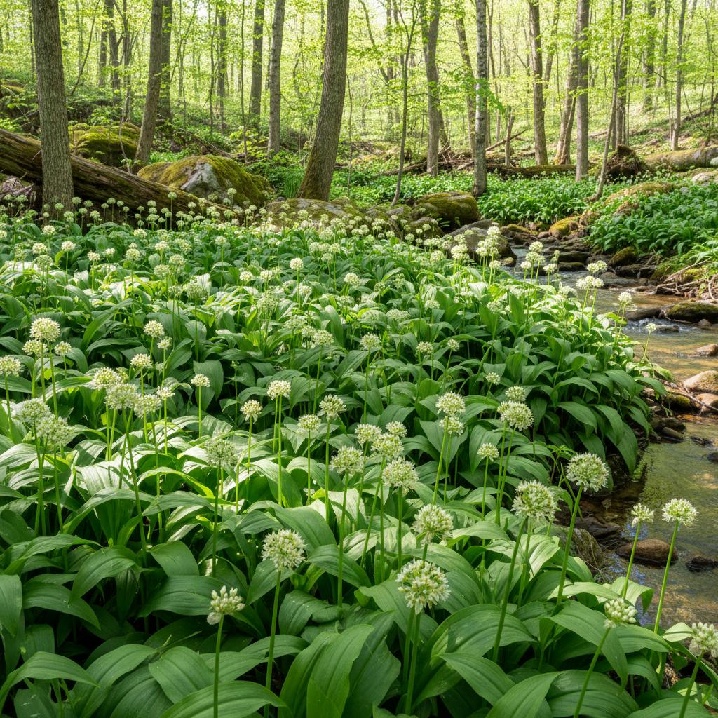 Waldlauch (Allium tricoccum)