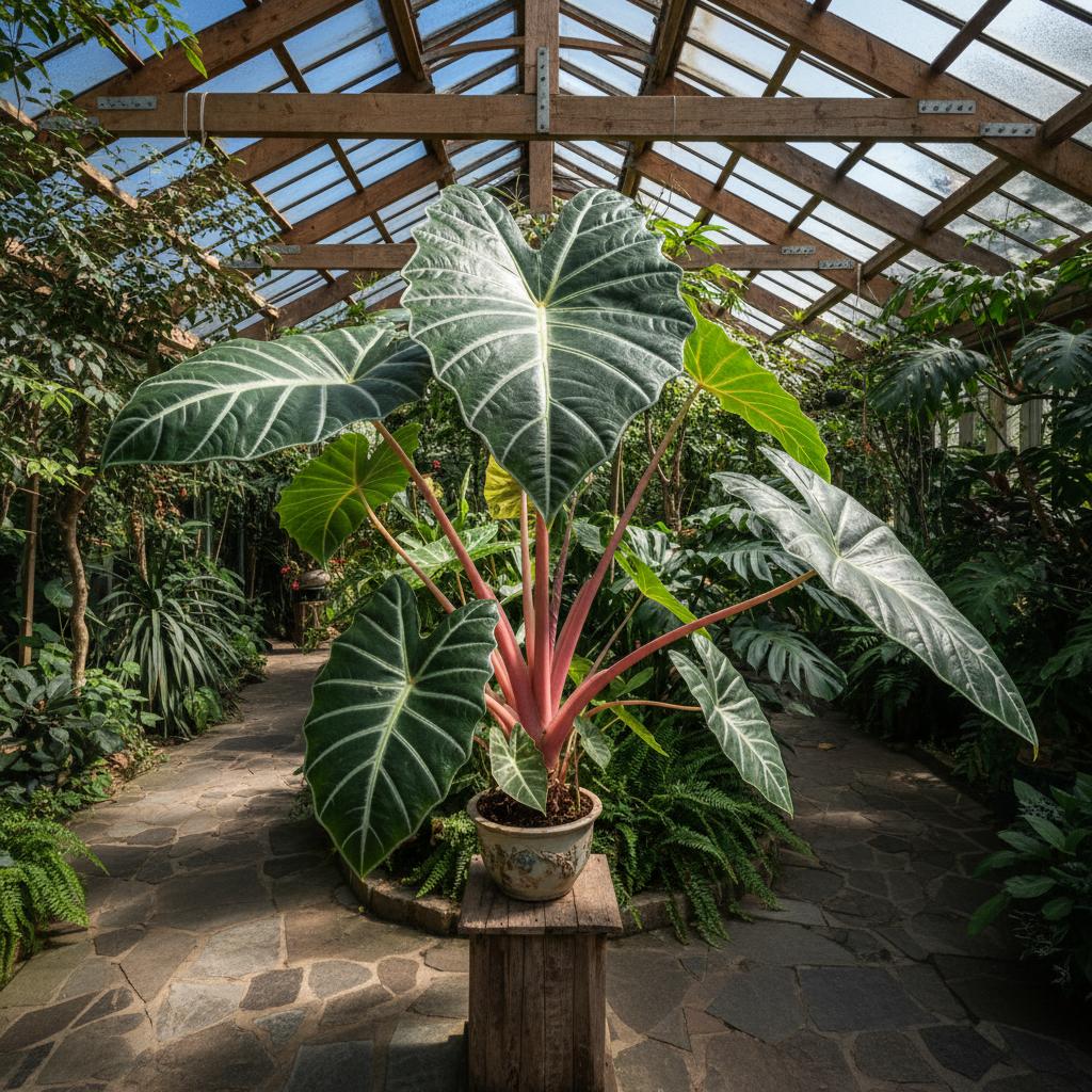 Alocasia Pink Dragon (Alocasia 'Pink Dragon')