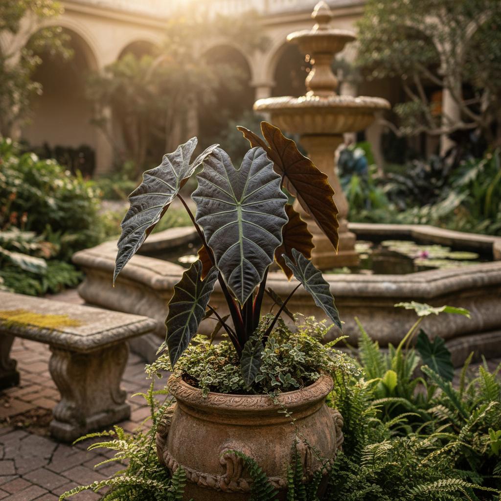 Maharani-Alokasie (Alocasia 'maharani')