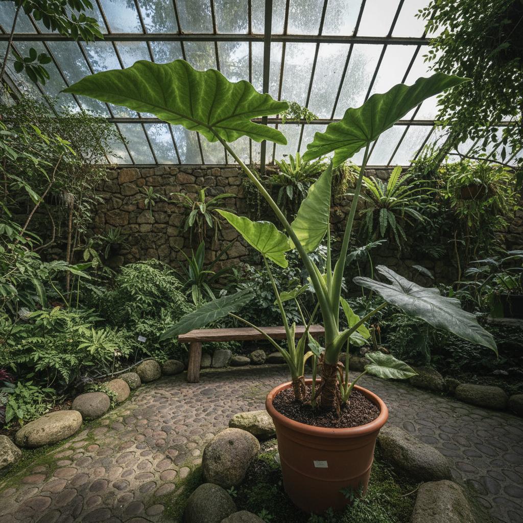 Stachelrochen-Alokasie (Alocasia macrorrhiza 'Stingray')