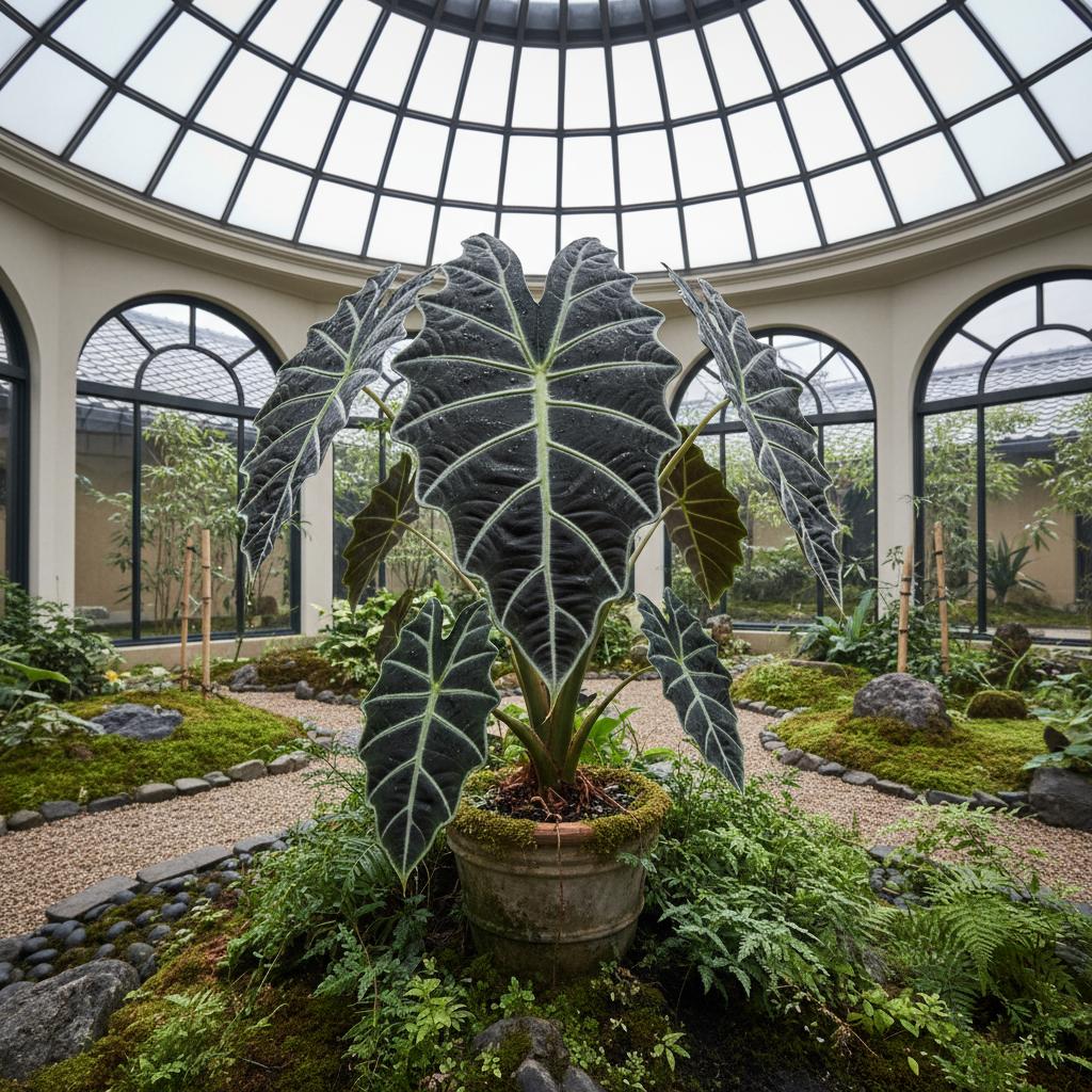 Pfeilblatt Alocasia (Alocasia sanderiana)