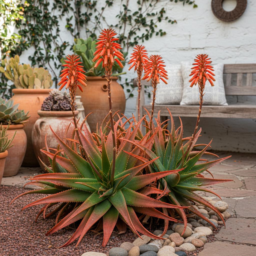 Feuervogel-Aloe (Aloe 'Firebird')