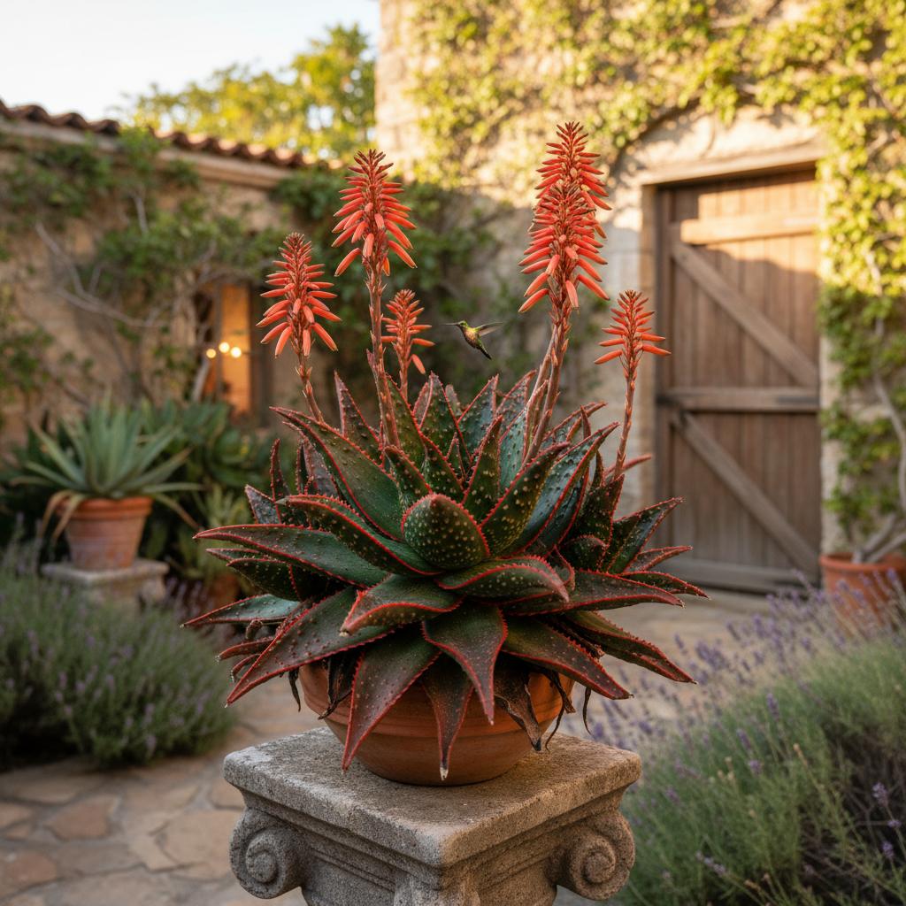 Weihnachtskarussell-Aloe (Aloe 'Christmas Carol')