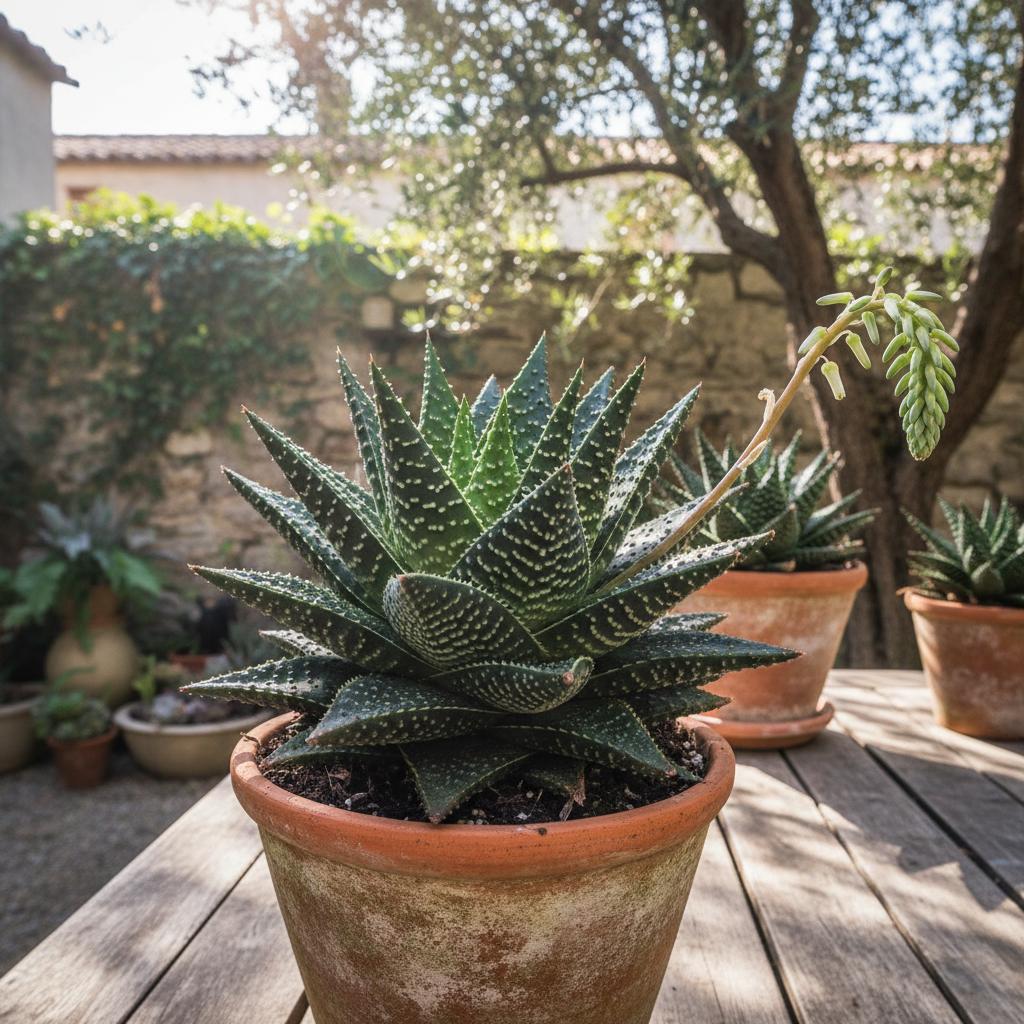 Alworthie 'Black Gem' (Aloe Haworthia pentagona 'Alworthia Black Gem')
