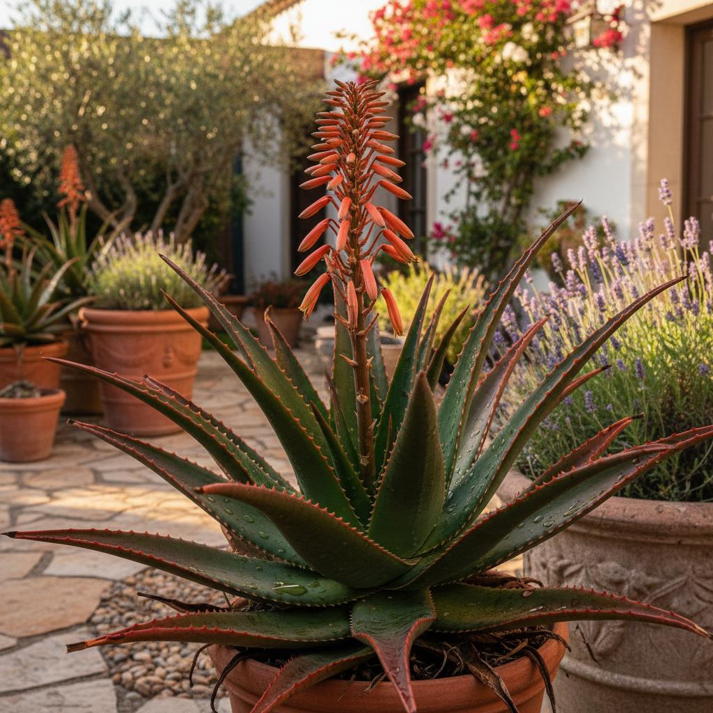 Feuervogel-Aloe (Aloe Hybrid 'Firebird')