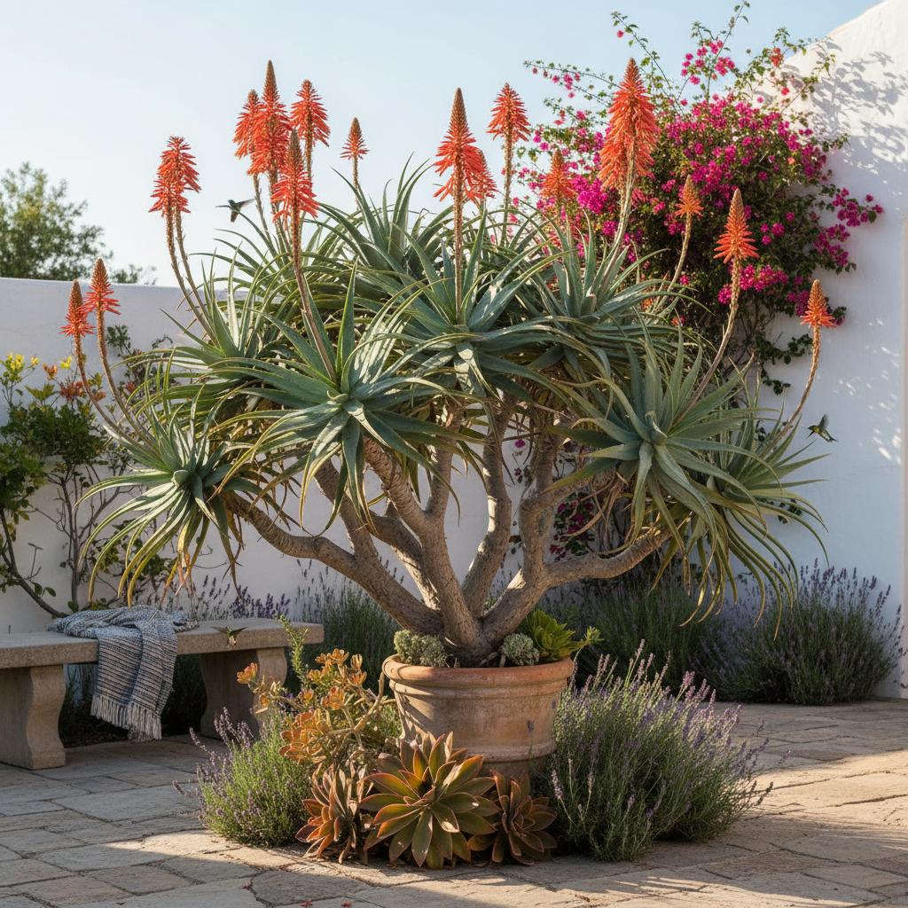 Fächeraloe (Aloe plicatilis)