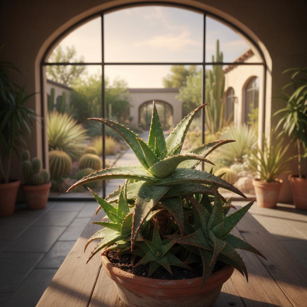 Junger Aloe (Aloe juvenna)