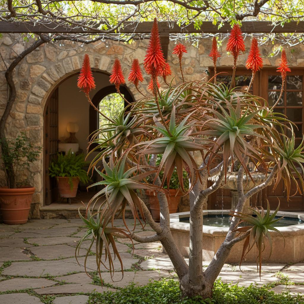 Kandelabraaloe (Aloe arborescens)