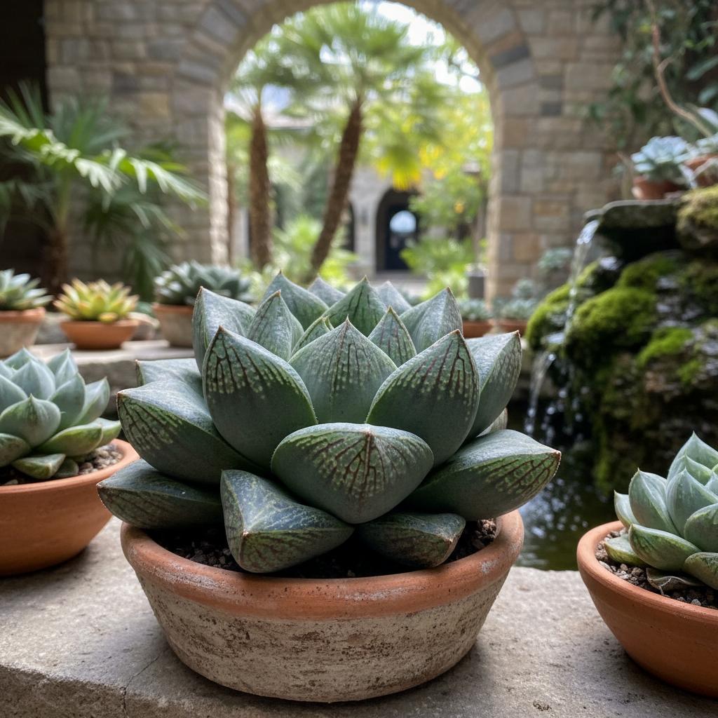 Rothlinige Aloinopsis (Aloinopsis rubrolineata)