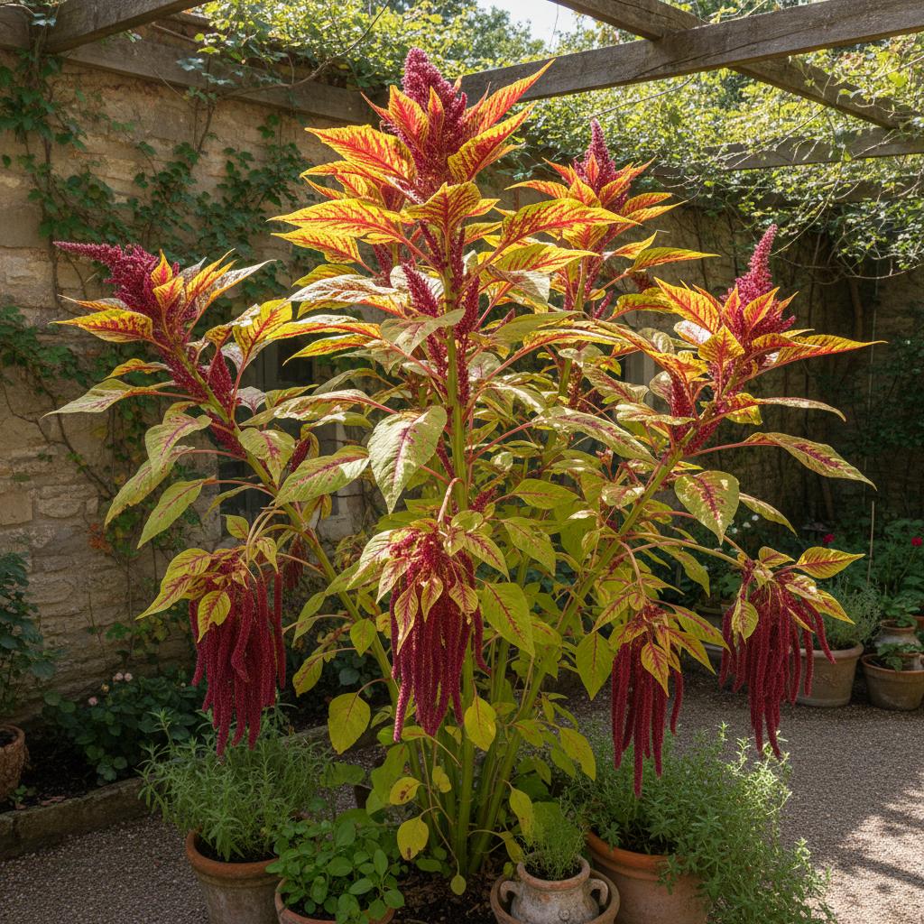 Dreifarbiger Fuchsschwanz (Amaranthus tricolor)