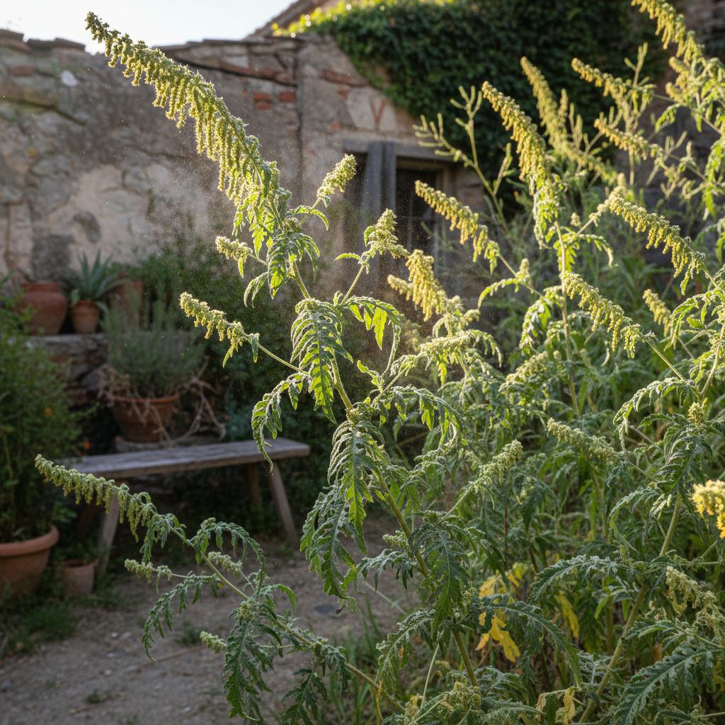 Beifußblättriges Traubenkraut (Ambrosia) (Ambrosia artemisiifolia)