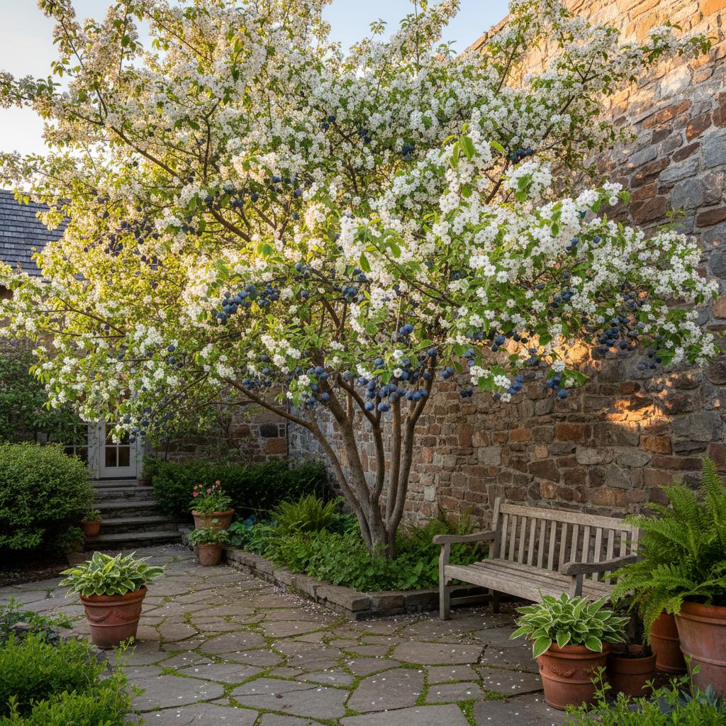 Saskatoon-Beere (Amelanchier alnifolia)